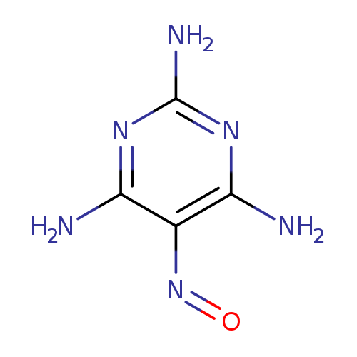 O=Nc1c(N)nc(nc1N)N