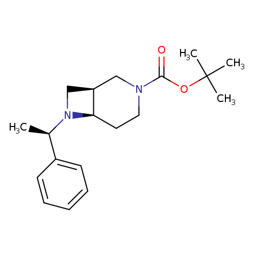 O=C(N1CC[C@@H]2[C@H](C1)CN2[C@@H](c1ccccc1)C)OC(C)(C)C