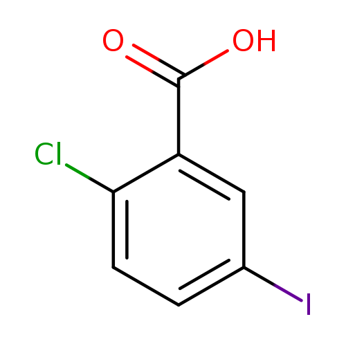 Ic1ccc(c(c1)C(=O)O)Cl