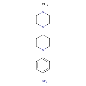 CN1CCN(CC1)C1CCN(CC1)c1ccc(cc1)N
