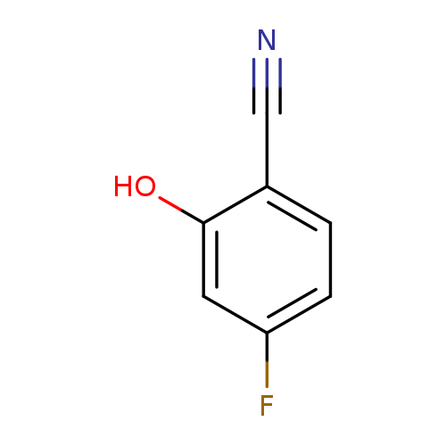 N#Cc1ccc(cc1O)F