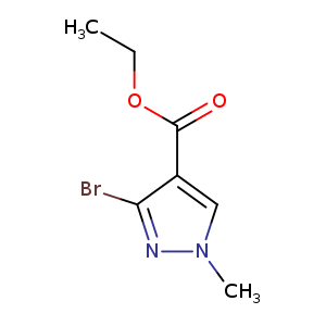 CCOC(=O)c1cn(nc1Br)C