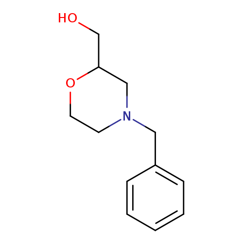 OCC1OCCN(C1)Cc1ccccc1