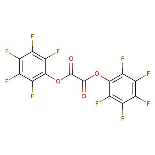 O=C(C(=O)Oc1c(F)c(F)c(c(c1F)F)F)Oc1c(F)c(F)c(c(c1F)F)F