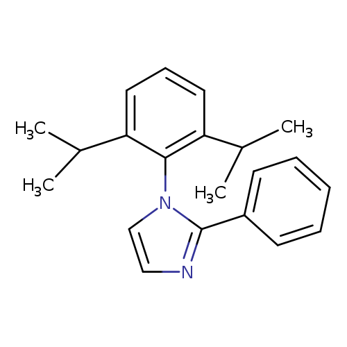 CC(c1cccc(c1n1ccnc1c1ccccc1)C(C)C)C