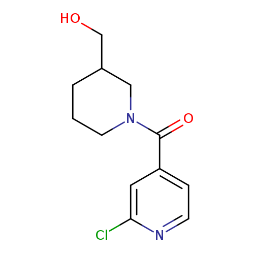 OCC1CCCN(C1)C(=O)c1ccnc(c1)Cl