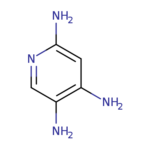 Nc1ncc(c(c1)N)N