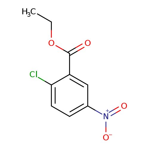 [O-][N+](=O)c1cc(C(=O)OCC)c(cc1)Cl