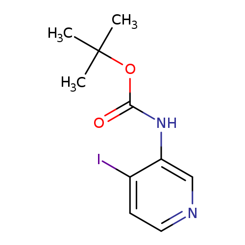 O=C(Nc1cnccc1I)OC(C)(C)C