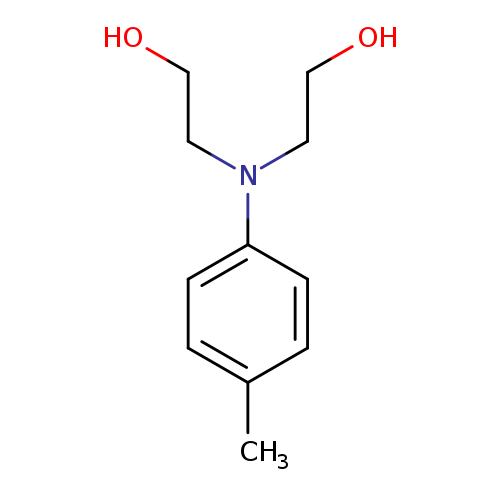 OCCN(c1ccc(cc1)C)CCO