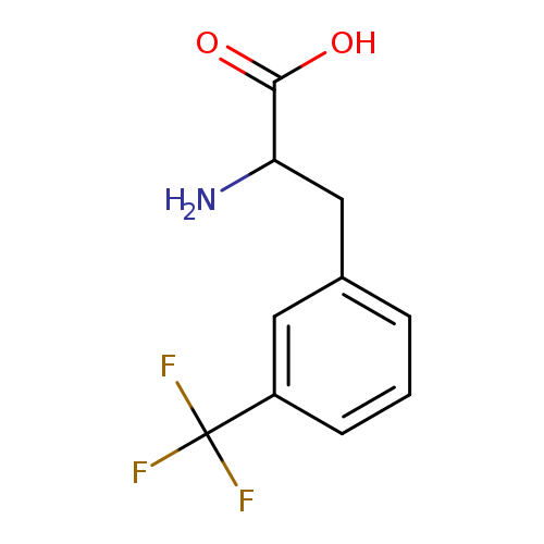 OC(=O)C(Cc1cccc(c1)C(F)(F)F)N