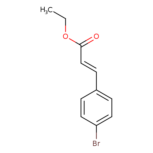 CCOC(=O)/C=C/c1ccc(cc1)Br