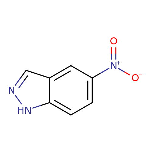 [O-][N+](=O)c1ccc2c(c1)cn[nH]2