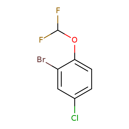 FC(Oc1ccc(cc1Br)Cl)F