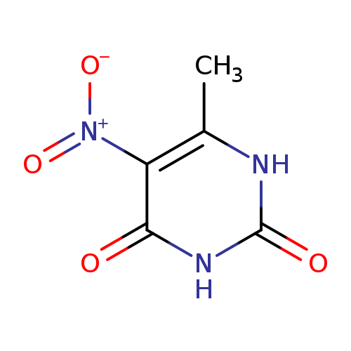 [O-][N+](=O)c1c(C)[nH]c(=O)[nH]c1=O