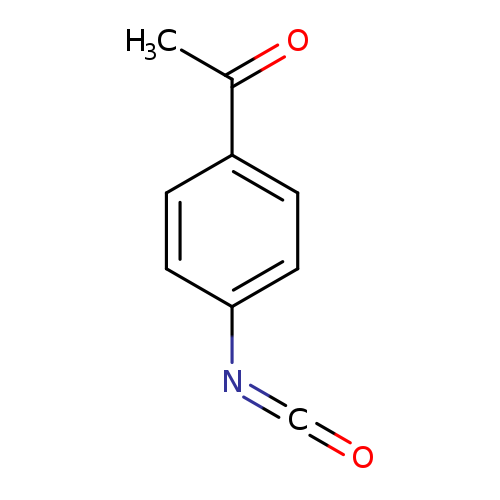 O=C=Nc1ccc(cc1)C(=O)C