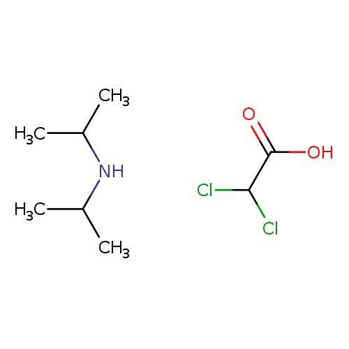 ClC(C(=O)O)Cl.CC(NC(C)C)C