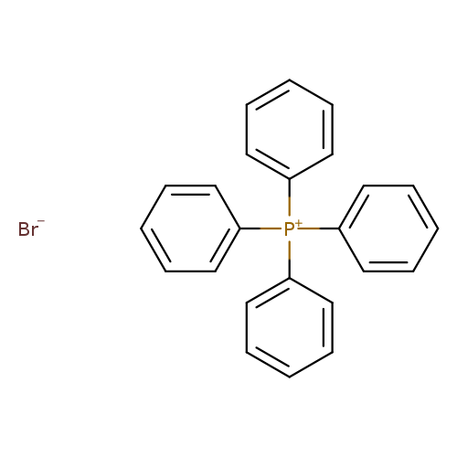 c1ccc(cc1)[P+](c1ccccc1)(c1ccccc1)c1ccccc1.[Br-]