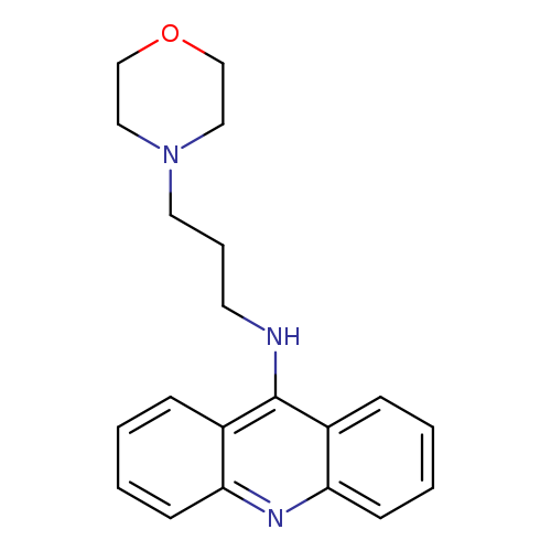 O1CCN(CC1)CCCNc1c2ccccc2nc2c1cccc2