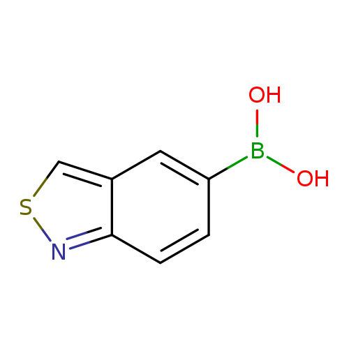 OB(c1ccc2c(c1)csn2)O