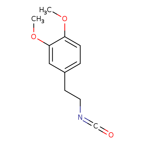 O=C=NCCc1ccc(c(c1)OC)OC