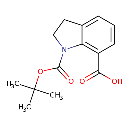 O=C(N1CCc2c1c(ccc2)C(=O)O)OC(C)(C)C