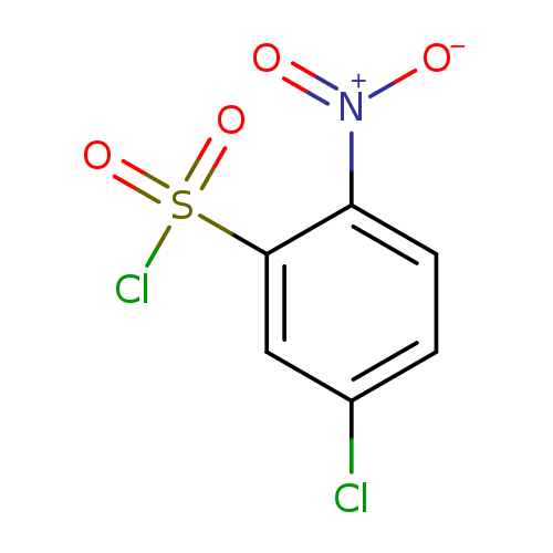 Clc1ccc(c(c1)S(=O)(=O)Cl)[N+](=O)[O-]