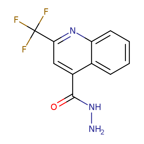 NNC(=O)c1cc(nc2c1cccc2)C(F)(F)F