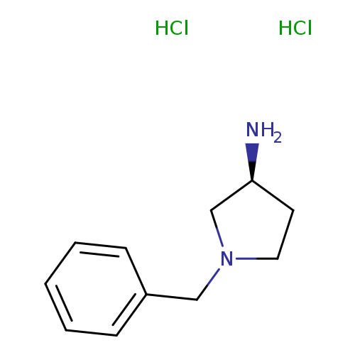 N[C@H]1CCN(C1)Cc1ccccc1.Cl.Cl