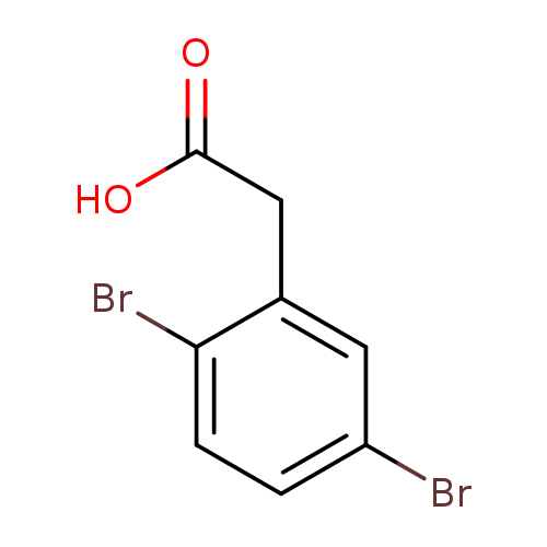 OC(=O)Cc1cc(Br)ccc1Br