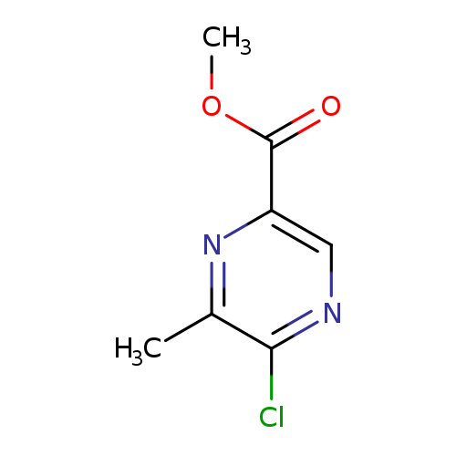 Cc1nc(cnc1Cl)C(=O)OC