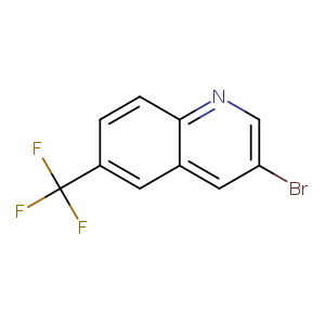 Brc1cnc2c(c1)cc(cc2)C(F)(F)F