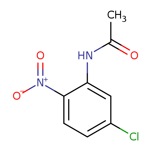 CC(=O)Nc1cc(Cl)ccc1[N+](=O)[O-]