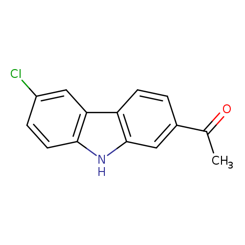 Clc1ccc2c(c1)c1ccc(cc1[nH]2)C(=O)C