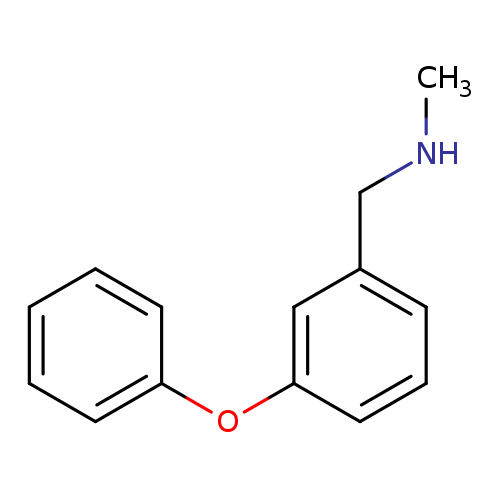 CNCc1cccc(c1)Oc1ccccc1