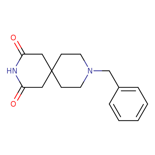 O=C1NC(=O)CC2(C1)CCN(CC2)Cc1ccccc1