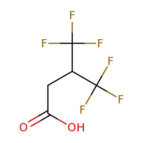 OC(=O)CC(C(F)(F)F)C(F)(F)F