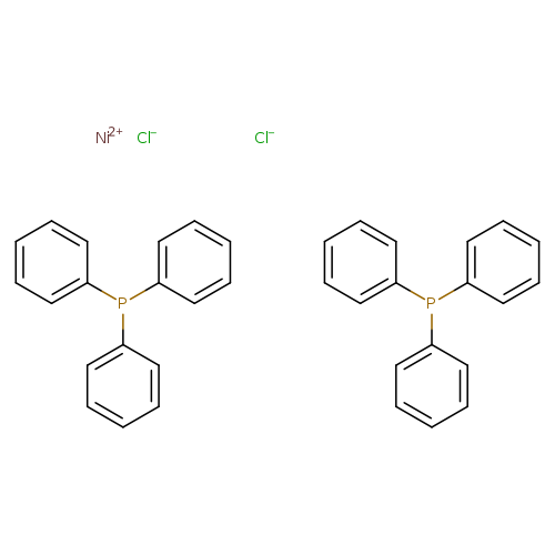 c1ccc(cc1)P(c1ccccc1)c1ccccc1.c1ccc(cc1)P(c1ccccc1)c1ccccc1.[Cl-].[Cl-].[Ni+2]