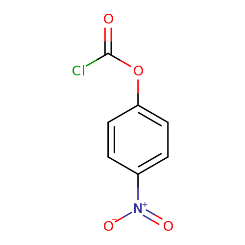 ClC(=O)Oc1ccc(cc1)[N+](=O)[O-]