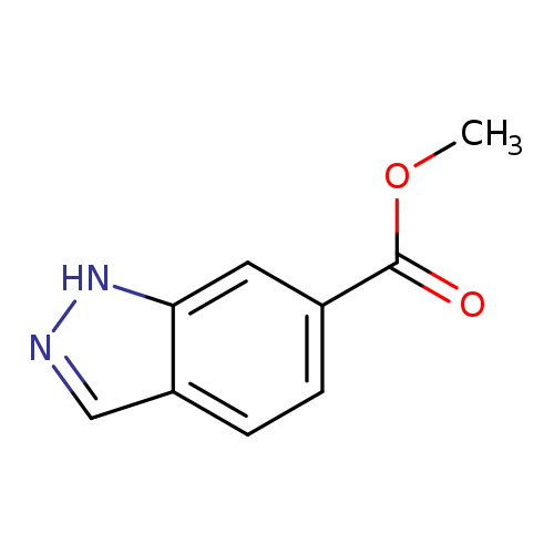 COC(=O)c1ccc2c(c1)[nH]nc2