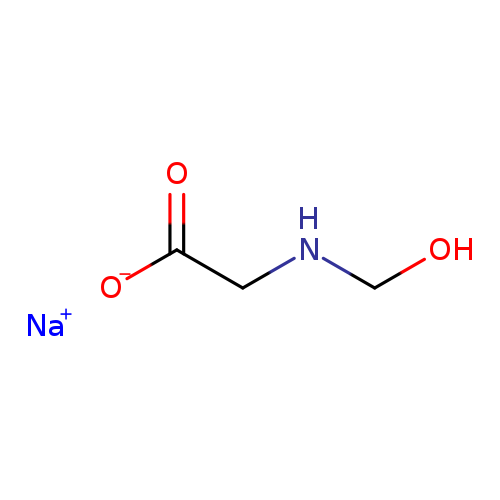 [O-]C(=O)CNCO.[Na+]