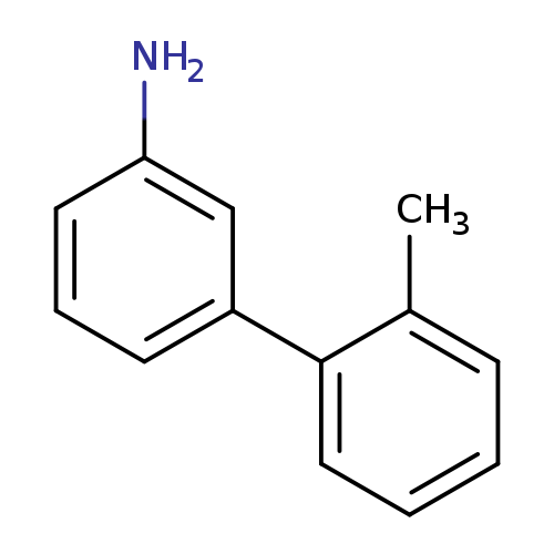 Nc1cccc(c1)c1ccccc1C