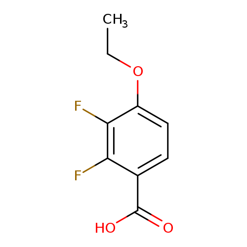 CCOc1ccc(c(c1F)F)C(=O)O
