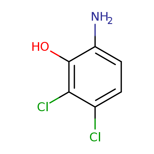 Nc1ccc(c(c1O)Cl)Cl