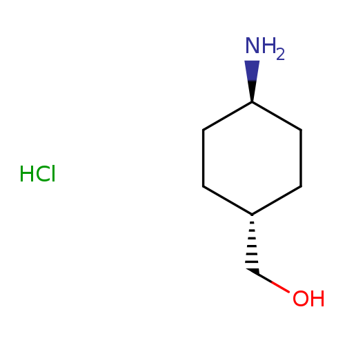 OC[C@@H]1CC[C@H](CC1)N.Cl