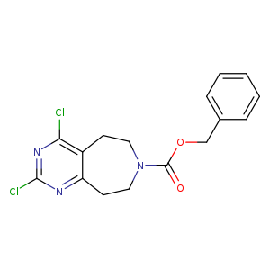 Clc1nc2CCN(CCc2c(n1)Cl)C(=O)OCc1ccccc1