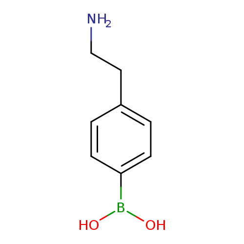 NCCc1ccc(cc1)B(O)O