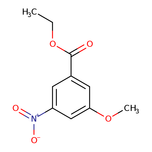 CCOC(=O)c1cc(OC)cc(c1)[N+](=O)[O-]