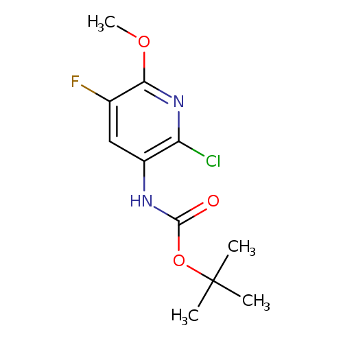 COc1nc(Cl)c(cc1F)NC(=O)OC(C)(C)C
