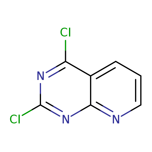 Clc1nc2ncccc2c(n1)Cl